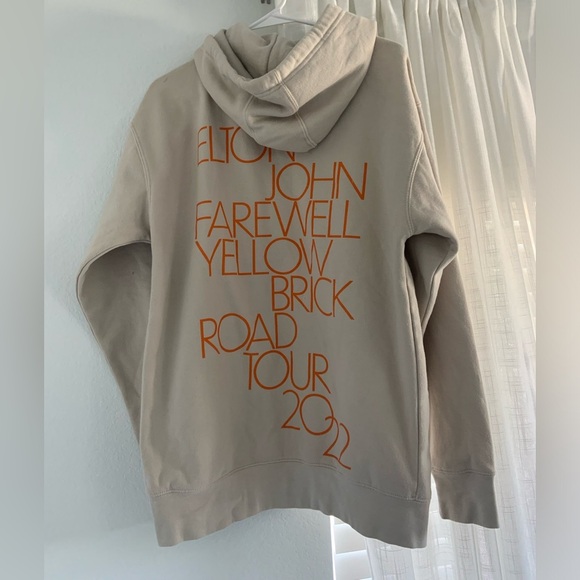 Elton John Farewell Yellow Brick Road Tour Merch Hoodie - Picture 6 of 13